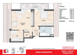 Domizil Rosengarten | 3.Zi. Wohnung mit Balkon | WHG09 - WHG 09 Grundriss 2D