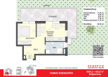 Domizil Rosengarten | 2.Zi. Terrassenwohnung | WHG02 - WHG 02 WHG Grundriss 2D