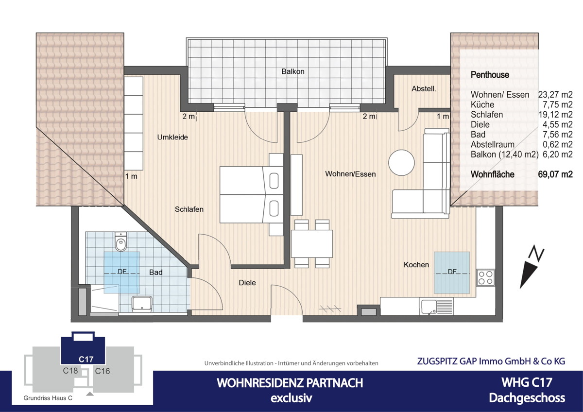 WOHNRESIDENZ PARTNACH - 2 Zi Wohnung - C17 - C17_Druck-1 (57311)