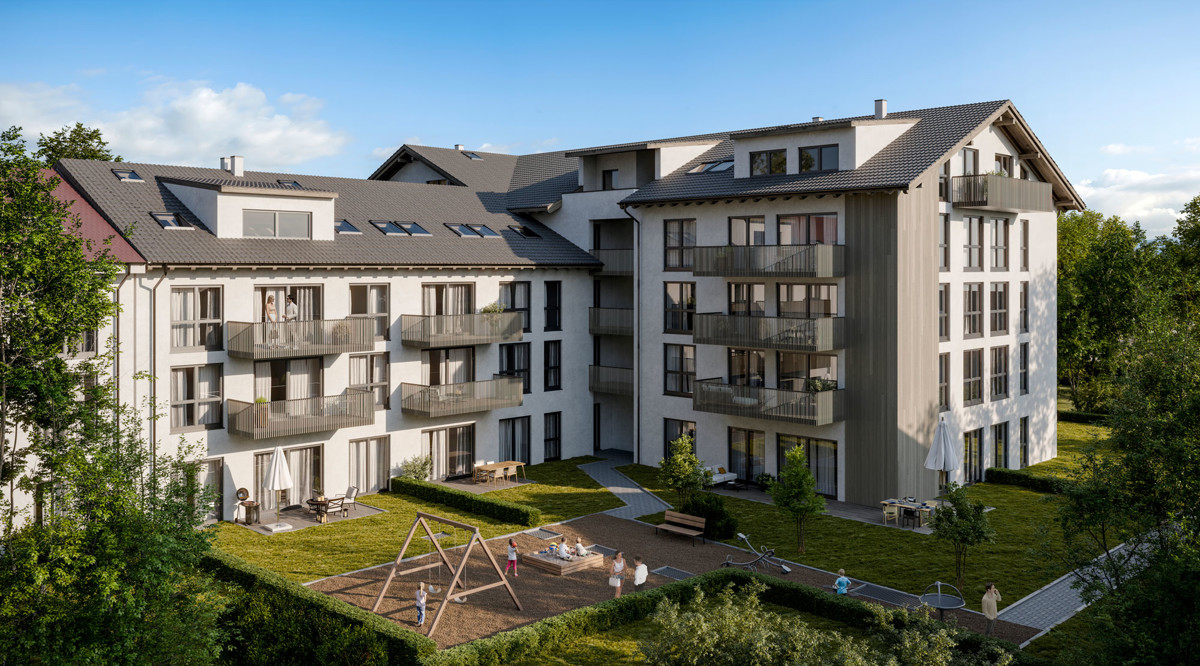 WOHNRESIDENZ PARTNACH - 2 Zi Wohnung - A12 - Haus_A_B_Ausrichtung-Ost (57859)