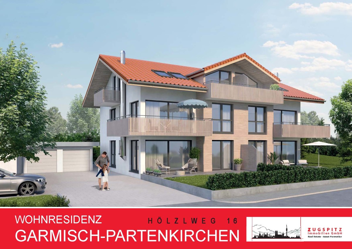 3-Zimmer-Wohnung, Terrasse, eigener Garten, Küche, voll möbliert, Einzel-Garage - 240612 Titelbild Hölzweg16 (810)