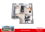 DOMIZIL ROSENGARTEN -2 Zi MIT FERIENWOHNUNG NUTZUNG -WHG01 - WHG-1_3D Grundriss